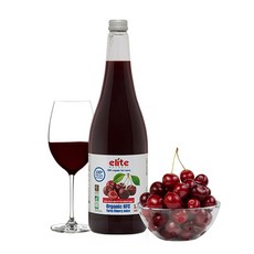 유기농 타트체리원액 주스 착즙100%, 유기농 체리 쥬스1000ml 1병