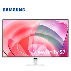 삼성전자 뷰피니티 S7 S32D701 32인치 80cm 고해상도 4K UHD 60Hz 5ms VA패널 HDR 눈이편한 사무용 업무용 가정용 화이트 컴퓨터 모니터