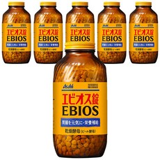 Asahi 에비오스 맥주 효모 캡슐, 2000정, 6개