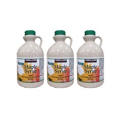 커클랜드시그니춰 메이플 시럽, 1L, 3개