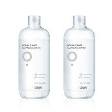 루오끼 더블샷 클렌징 워터, 500ml, 2개