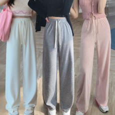 라라로엔픽 생크림 컬러핏 와이드 밴딩 부들부들 트레이닝 바지 5컬러 라라로엔픽] 부들부들 루즈핏 와이드 밴딩 트레이닝 팬츠 (일반/양기모 2ver)