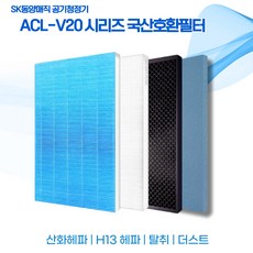 SK매직 공기청정기 ACL-V20 ACL-V100 ACL-V200 ACL-150UA CL-V20BRTLSL ACL-150USASKCG 국산호환필터 ﻿﻿, 더스트필터1, 1개 - cbw150-ax