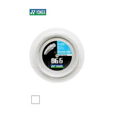 [그레이스] SSK)요넥스 BG 6(WHITE)200 배드민턴거트, 색상:one color / 사이즈:free