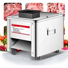 850W 상업용 고기 커터 전기 슬라이서 파쇄 절단기 자동 야채 돼지고기 청소하기 쉬운 10MM, 13MM