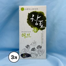 창포휴 허브 오래가는 순한염색 최신제조, 3개, 2호