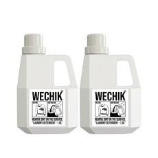 위칙 식물유래 프리미엄 세탁세제 액체세제 1.5L 1+1 드럼용 일반용 저자극 냄새제거 실내건조