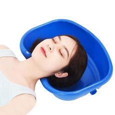 환자 노인 임산부 누워서 침상 머리감기 세발기, 환자세발, 1개
