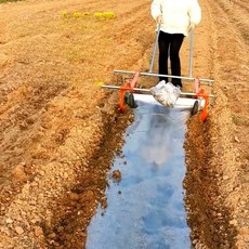 밭 비닐 씌우는 기계 포장 멀칭기 휴립피복기 고추, 고능선형 0.3m-1m 폭 조절 가능, 1개