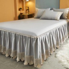 공단레이스침대스커트