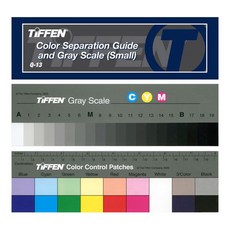 TIFFEN 티펜 Color Separation Guide and Gray Scale Q-13 (Small) 컬러세퍼레이션 & 그레이스케일, 1개