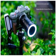 조도 LED 매크로 링 라이트 캐논 니콘 펜탁스 올림푸스 파나소닉 DSLR 카메라 플래시 렌즈 사진 도구 게이, 04 for 67mm caliber, 1개