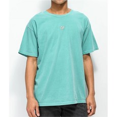 해외 남자 반팔티셔츠 Odd Future Embroidered Turquoise T-Shirt PROD1180002803