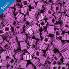 [룰루핑거] 디폼블럭 9mm 연보라 violet 1kg 1S-01-402