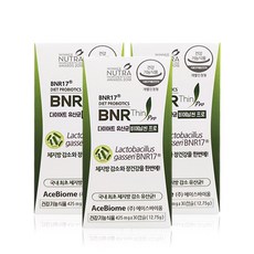 다이어트유산균 비에날씬프로 다이어트 유산균 BNR17 12주 3박스, 30캡슐, 3병