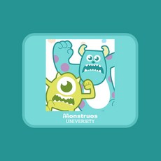 손목쿠션 학생카툰 두꺼운 손목보호대 마우스패드 컴퓨터 심플 사무 게임 겔매트, T05-몬스터 대학/마우스패드