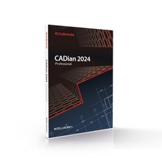 캐디안 CADian 2024 Pro 정품 패키지 영구 라이선스 (CD/3D 지원)