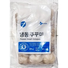 이츠웰 주꾸미 홀 15미 200g X15 업소용 냉동쭈꾸미, 15개