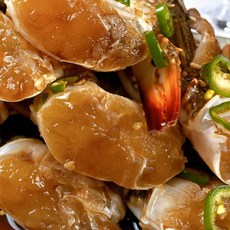 HACCP인증 여수 밥도둑 간장 절단 꽃게장, 1개, 2.3kg