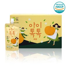 찬이네 아이톡톡 배즙스파우트 120ml 30포 한박스