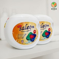 살래오 고농축 세탁 캡슐세제 코코플로랄 10g 60개입 2개세트