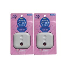 에어후레쉬 데옥스 화장실냄새차단(꽃잎향), 6ml, 2개, 꽃향
