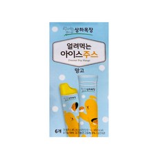 상하목장 [매일] 얼려먹는 아이스주스 망고 85ml, 12개
