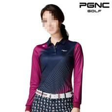 패기앤코 여성 기능성 긴팔 카라 골프티셔츠