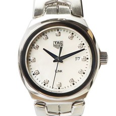 [태그호이어] [빈티지] WBC1312 링크 다이아 자개판 여성용시계 보증서0 30717