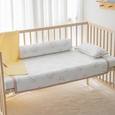 메리투투 쿨한 치크베어 냉감패드 유아 아기쿨매트 아기패드 75cm x 100cm, 1개