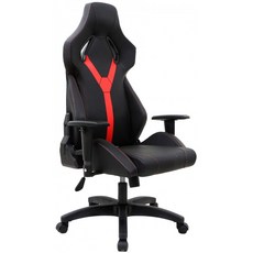 미국배송 TOPSKY All Molded Foam Video Gaming Chair for Home and Office(검은색 및 빨간색):, 단일옵션