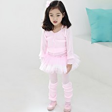 Happy Ballet 女童芭蕾針織T恤+護腿