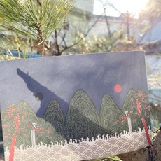 +루카몰;+ 일월오봉도 청색 그래픽 디자인 엽서 º! 엽서 엽서제작 엽서인쇄 엽서재질 엽서싸이즈 엽서업체 일반카드 카드제작사이트 카드굿즈 빈티지봉투 인테리어엽서, ▷상품선택◁: