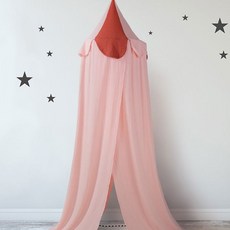 아이방 인테리어 캐노피텐트 침대 꾸미기 캐노피, 핑크