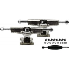 표준 튜닝 실버 - 32mm 너비 - 튜닝 및 조립이 가능한 티크 튜닝 핑거보드 스페이서 트럭:, 단일옵션