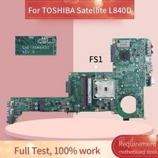 [해외] 노트북 마더 보드 도시바 위성 L840D 노트북 메인 보드 DABY6DMB8D0 AMD DDR3, 상세내용표시