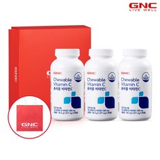 [GNC] 츄어블비타민C 100 (90정) 3개입 세트_48772, 단품, 단품, 옵션선택