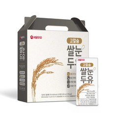 서울우유 고칼슘 쌀눈 두유, 190ml, 32개입