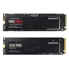 삼성 SSD M2 Nvme 2280 PCIe X4 980 PRO 500GB 250GB 내장 솔리드 스테이트 드라이브 1TB HDD 하드 PS5 데스크탑용, 없음, 1.980 PRO 500GB