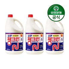 유한양행 펑크린 배수구 세정제, 4L, 3개