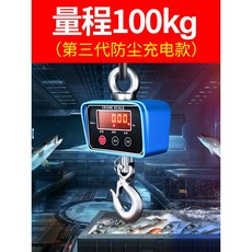 저울 호이스트 크레인 휴대용 디지털 산업용 전자 톤, 3세대 행거 100kg, 1개