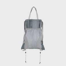 오호스 Drawstring Gym Sack / Grey