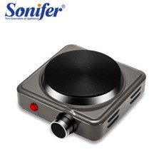 미니 전기 핫플레이트 조절식 온도 조절 가열 여행용 캐러밴 캠핑 피크닉에 적합 500W, 02 영국
