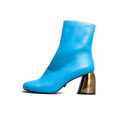 나무하나 SQUARE TOE ANKLE BOOTS NUH4546BL