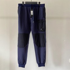 [CP컴퍼니] 남성 와펜 24SS K155 팬츠 남녀공용 데일리 와이드 캐주얼 조거 트레이닝 오버핏 통 넓은 바지