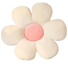 바닥 꽃 베개5070 베개 좌석 패드 해바라기 의자 장식 독서 침대 방 TV 시청용, C 40cm