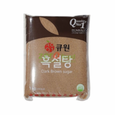 큐원 흑설탕, 1kg, 17개