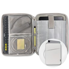 태스코나 마카롱 태블릿 파우치 아이패드 갤럭시탭 케이스 커버, 베이지