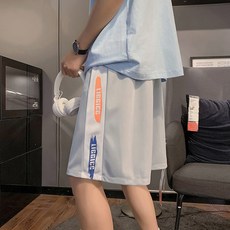 남자실크반바지