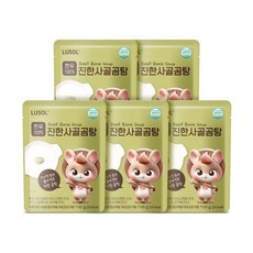 [쇼핑엔티] [루솔] 한우 진한 사골곰탕 5팩, 150g, 5개